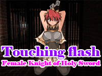 Touching flash Female Knight of Holy Sword APK