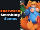 Charizard Smashing Samus 