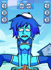 Steven Universe Lapis Lazuli's home run android