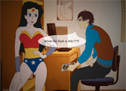 Wonder Woman Anal Fuck android